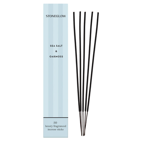 Modern Classics Scented Incense Sticks | Sea Salt & Oakmoss | Set of 30