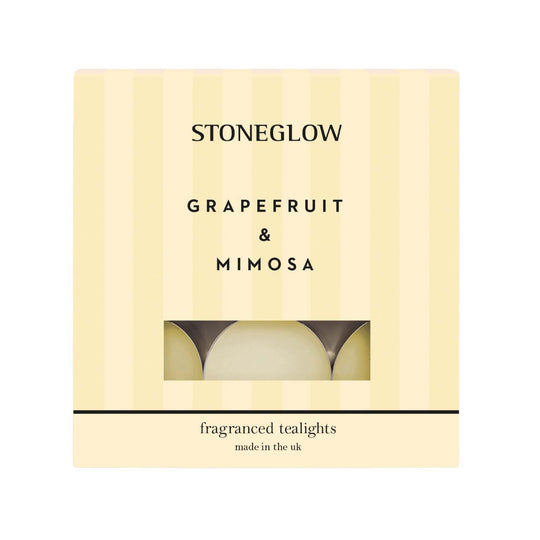 Modern Classics Scented Tealight Candles | Grapefruit & Mimosa | Set of 9