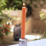 Straight Dinner Candle | Orange | 22cm