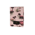 Cadillac & Flamingo Passport Holder | Pink