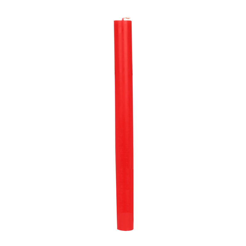 Festive Taper Candle | Red | 28cm