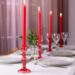 Festive Taper Candle | Red | 28cm