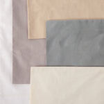 Savile Plain 220 Bed Linen | White
