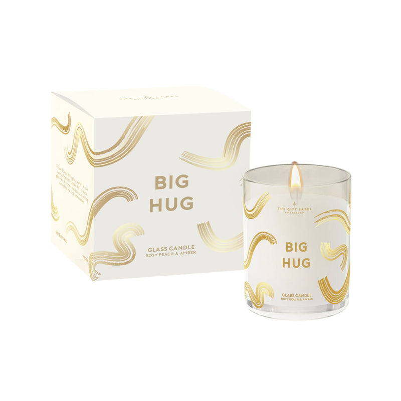 'Big Hug' Jar Candle | Rosy Peach & Amber | 200g