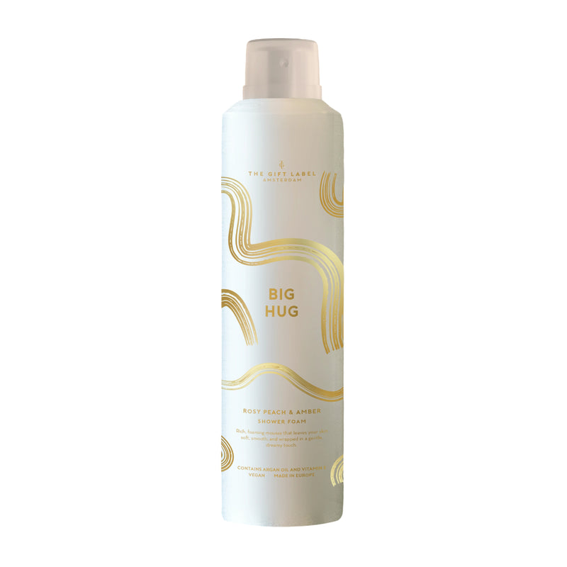 'Big Hug' Shower Foam | Rosy Peach & Amber | 200ml