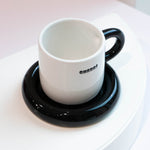 'Cheers' Mug & Saucer Set