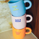 Ceramic 'Have A Good Day' Mug & Saucer | Living Collection