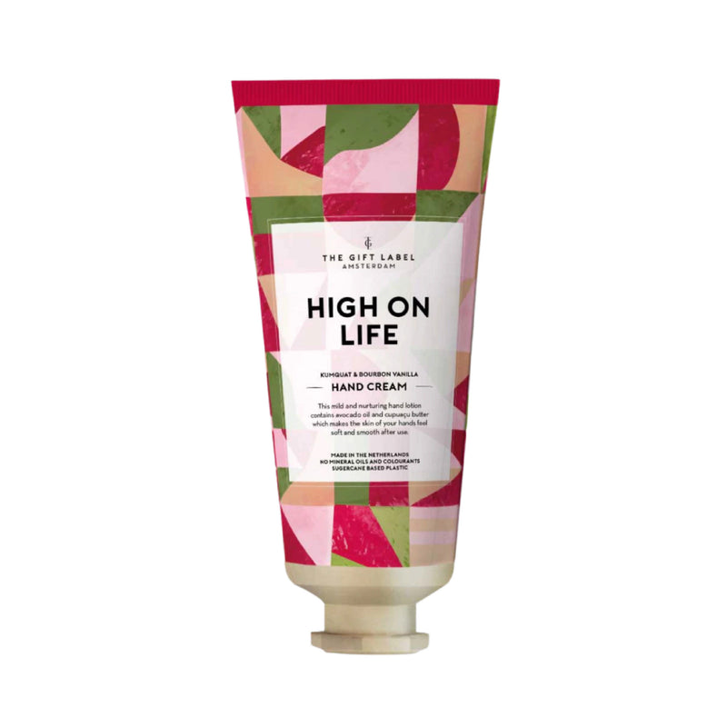 'High On Life' Hand Cream Tube | Kumquat & Bourbon Vanilla | 40ml