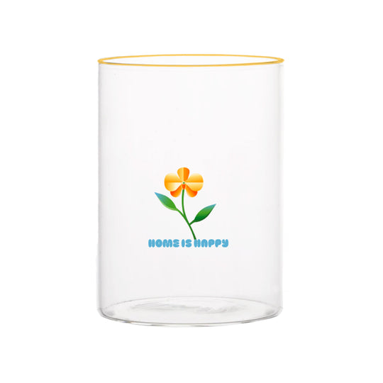 'Home Is Happy' Drinking Glass | Living Collection