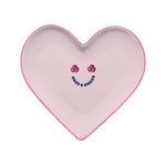 Ceramic 'Hugs & Kisses' Decorative Heart Plate | Living Collection