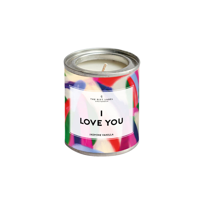 'I Love You' Candle Tin | Jasmine & Vanilla | 90g