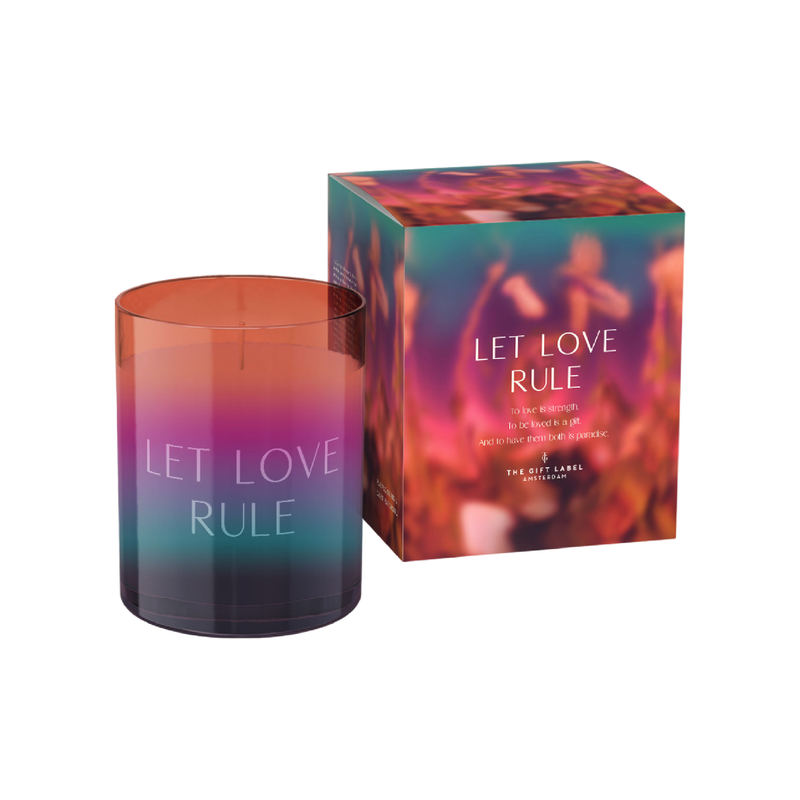 'Let Love Rule' Candle | Purple Orris & Dark Patchouli | 310g