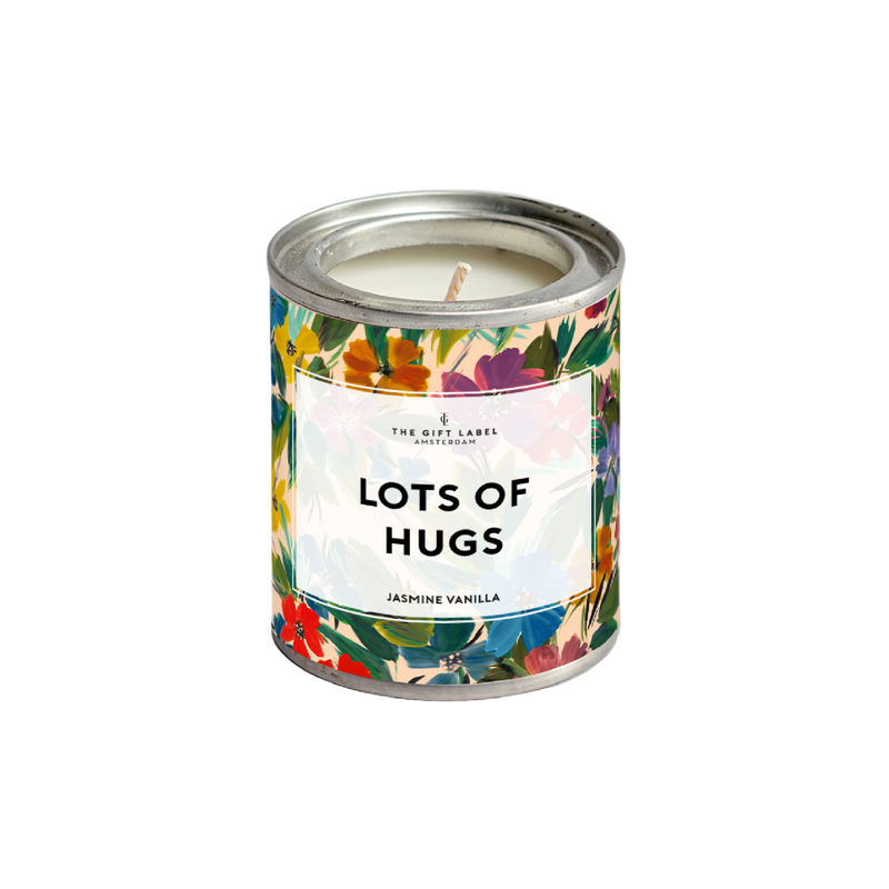 'Lots of Hugs' Candle Tin | Jasmine & Vanilla | 90g