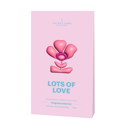 'Lots of Love' Scented Sachet | Orange Blossom & Mineral Amber