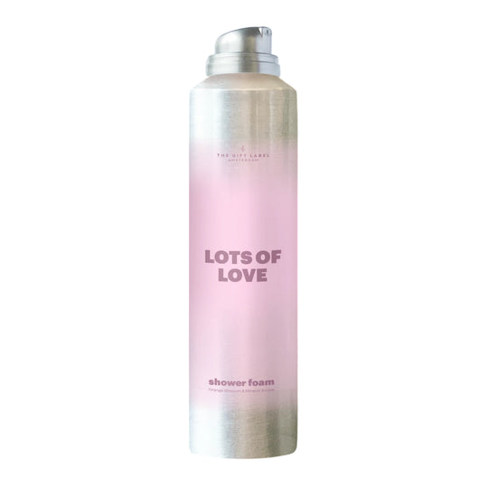 'Lots of Love' Shower Foam | Orange Blossom & Mineral Amber | 200ml