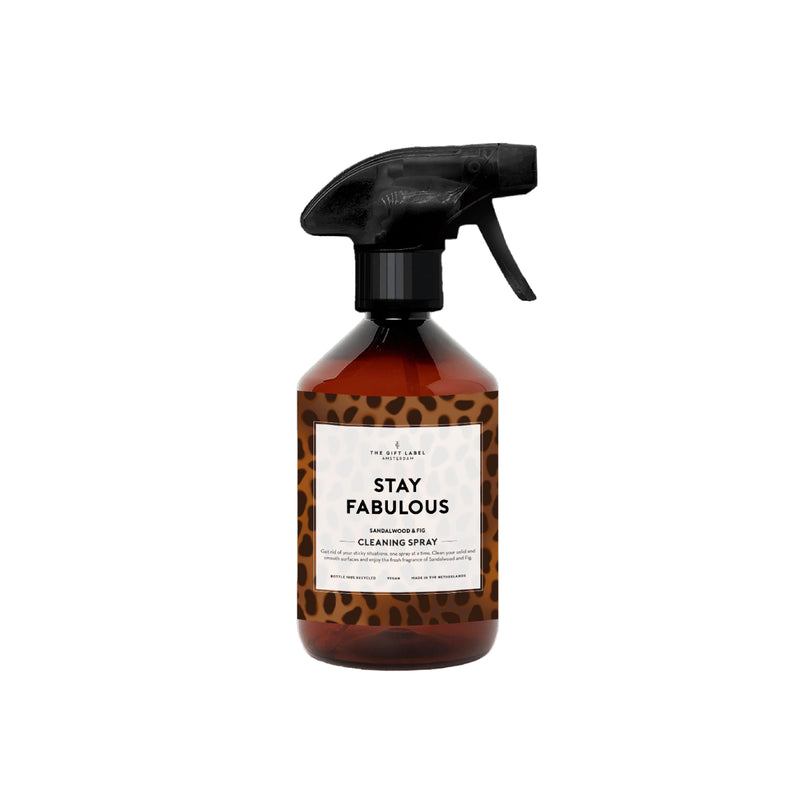 'Stay Fabulous' Kitchen Surface Cleaning Spray | Sandalwood & Fig | 500ml