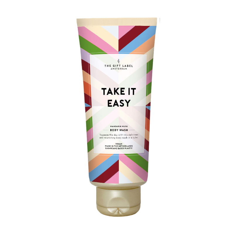 'Take It Easy' Body Wash Tube | Mandarin Musk | 200ml