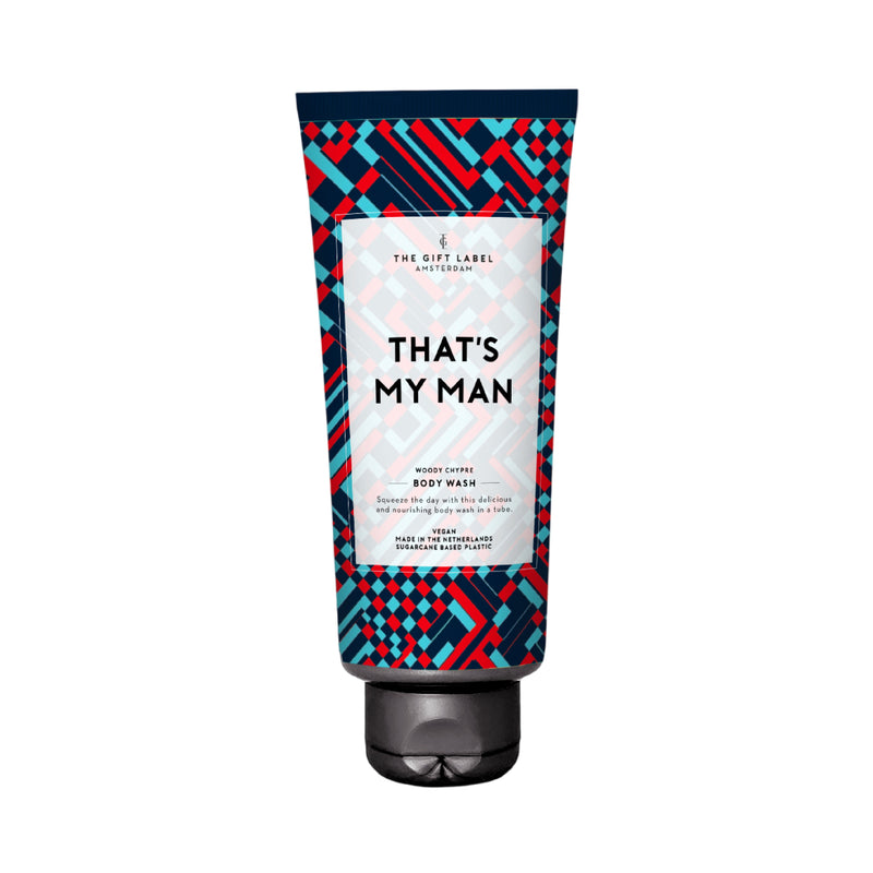 'That's My Man' Body Wash Tube for Him | Woody Chypre | 200ml