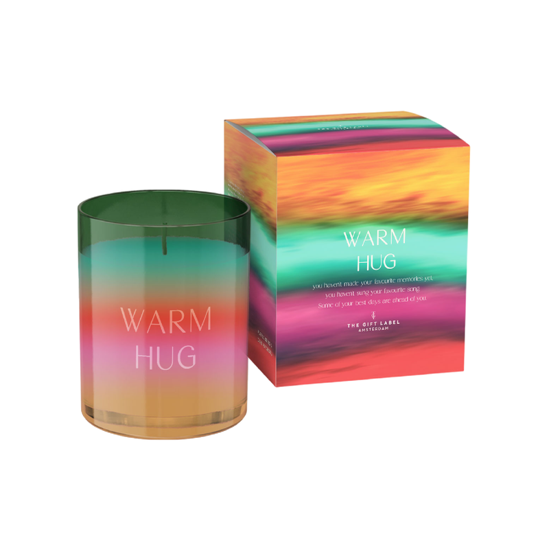 'Warm Hug' Glass Candle | Purple Orris & Dark Patchouli | 310g