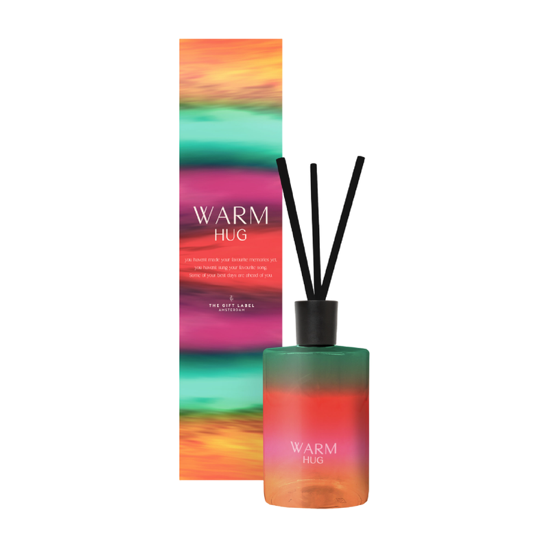 'Warm Hug' Glass Reed Diffuser | Purple Orris & Dark Patchouli | 200ml