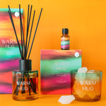 'Warm Hug' Glass Stone Diffuser | Purple Orris & Dark Patchouli