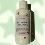 'Welcome Little One' Baby Bath Oil | Lily of the Valley & Soft Peach | 150ml