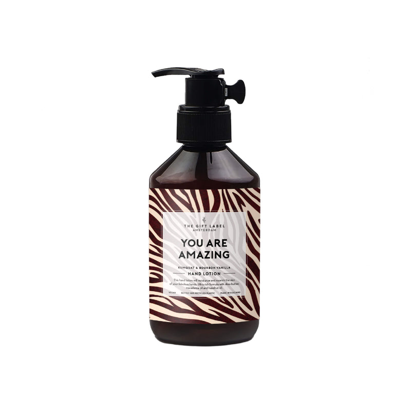 'You Are Amazing' Hand Lotion | Kumquat & Bourbon Vanilla | 250ml