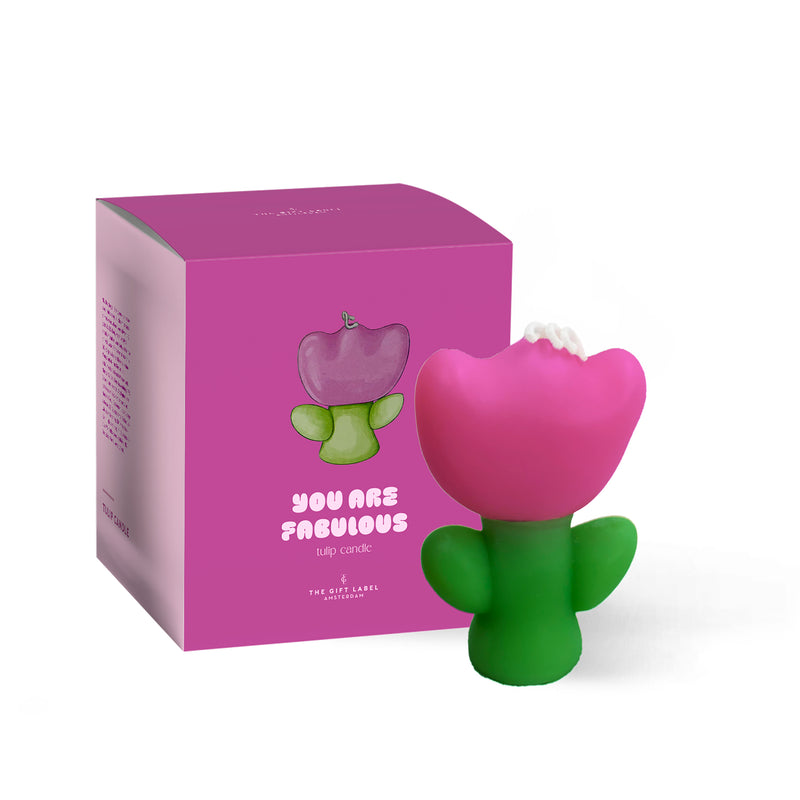 'You Are Fabulous' Tulip Candle