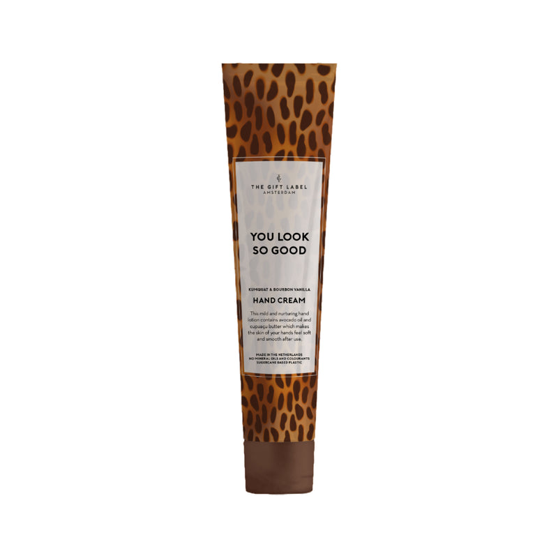 'You Look So Good' Hand Cream Tube | Kumquat & Bourbon Vanilla | 40ml