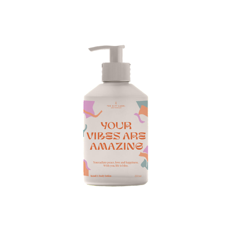 'Your Vibes Are Amazing' Hand & Body Lotion | Studio Collection | 350ml