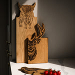 Stag Framed Oak Serving Board | Small