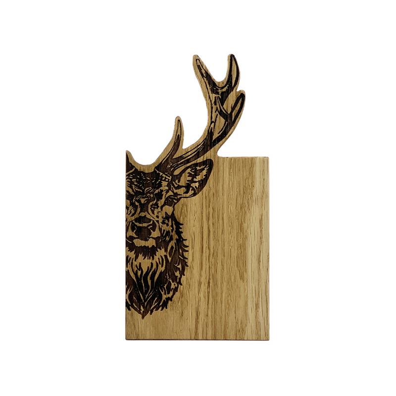 Stag Framed Oak Serving Board | Small