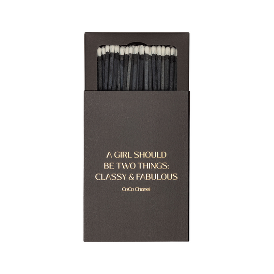 Luxury Coco Chanel Matchbox | '...Classy & Fabulous' | Long