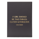Luxury Coco Chanel Matchbox | '...Classy & Fabulous' | Long