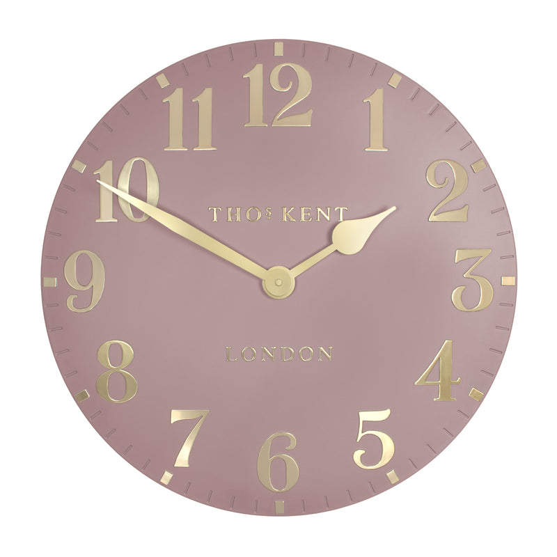 Arabic Wall Clock | Blush Pink | 20''