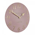 Arabic Wall Clock | Blush Pink | 20''