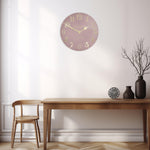 Arabic Wall Clock | Blush Pink | 20''