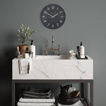 Tresco Wall Clock | Charcoal | 14''