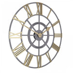 Evening Star Skeleton Clock | Brass | 24''