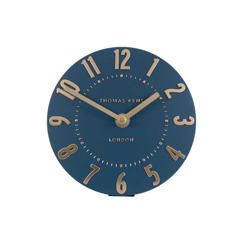 Mulberry Mantel Clock | Midnight Blue | 6”