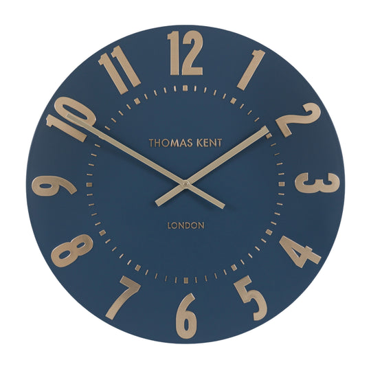Mulberry Wall Clock | Midnight Blue | 20"