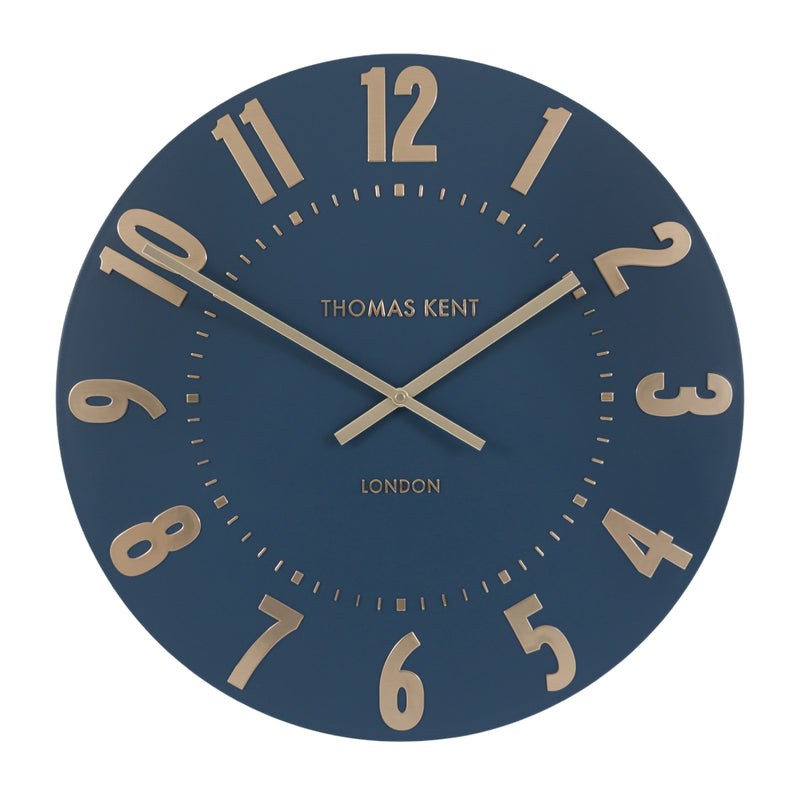 Mulberry Wall Clock | Midnight Blue | 20"