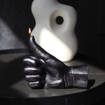 'Thumbs Up' Candle | Black
