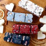 'Merry Christmas' Mini Moments Heart Soaps | Cinnamon & Orange | Set of 3