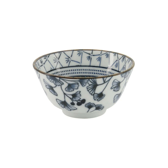 Flora Japonica Ivy Rice Bowl | Blue & White | 12cm