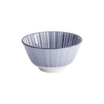 Nippon Lines Rice Bowl | Blue & White | 12cm