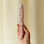 'Bon Appetit' Taper Candle | Cream