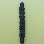 'Chill Out' Taper Candle | Black