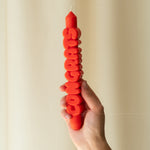 'Congrats' Taper Candle | Orange