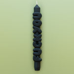 'F*ck You' Taper Candle | Black